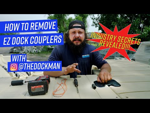 How to Remove EZ Dock Couplers