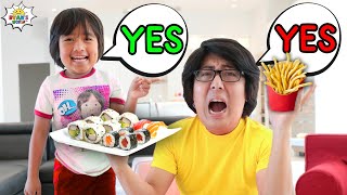 Download the video "DAD SAYS YES to EVERYTHING KIDS WANT for 24 HOURS!"