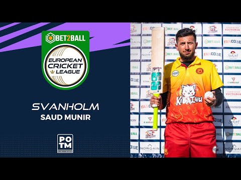POTM: S.Munir - SVH vs STA | Highlights | Bet2Ball European Cricket League Day 3, Group A | ECL22