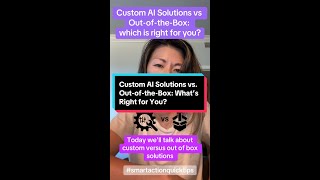 Custom AI Solutions vs. Out-of-the-Box: Which is Right for You?
