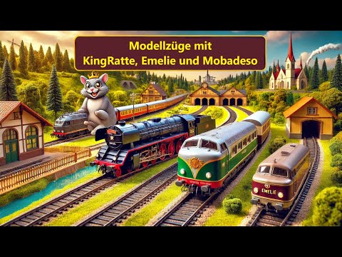 🚂 Modellbahn-Action mit KingRatte, Emelie & Mobadeso! 🚆💨 Folge 022