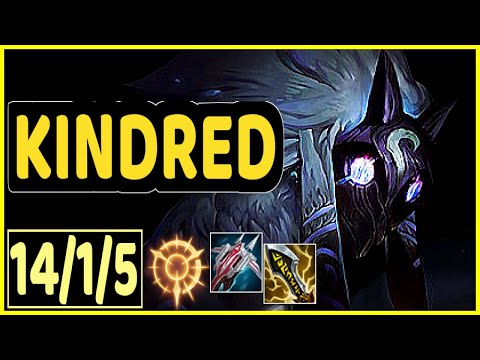KINDRED VS SEJUANI - 14/1/5 KDA JUNGLE GAMEPLAY
