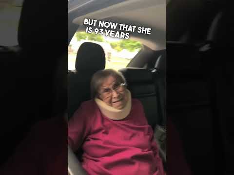 Great-Grandma Visits Her Parents' Grave for the Last Time 🥺