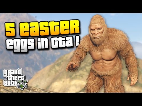 GTA 5 | 5 EASTER EGGS DIE DU VIELLEICHT NOCH NICHT KANNTEST ! | BIGFOOT, SCOOTER BROTHERS | IDzock