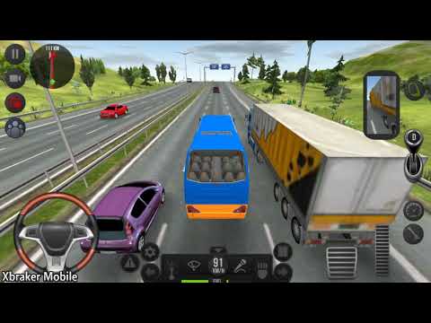 Bus Simulator: Ultimate Bus Driving Blue Bus UNlocked - Android GamePlay#11