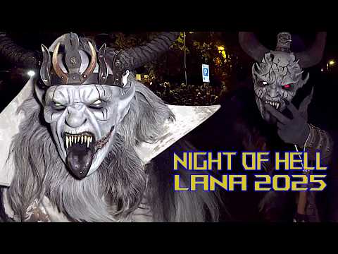 👿 Night of Hell, Lana 2025 Krampuslauf | Sfilata Krampus | Krampus run