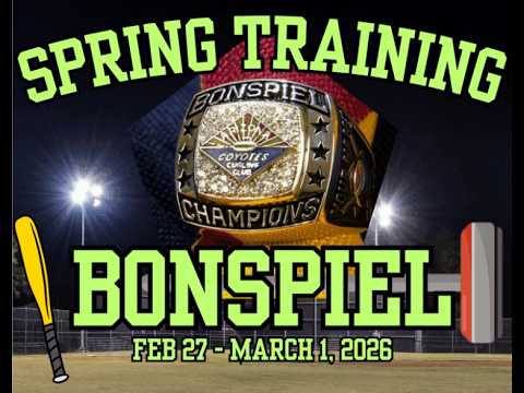 2026 COYOTES SPRING TRAINING BONSPIEL -  DRAW 1 - SHEET B