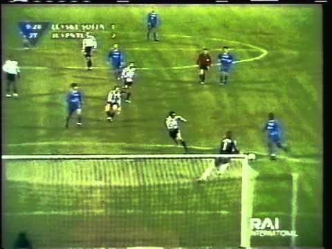 1999 (October 21) Levski Sofia (Bulgaria) 1-Juventus (Italy) 3 (UEFA Cup)