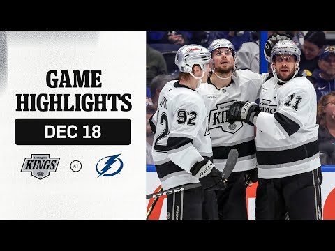 HIGHLIGHTS: LA Kings at Tampa Bay Lightning | 12.18.25