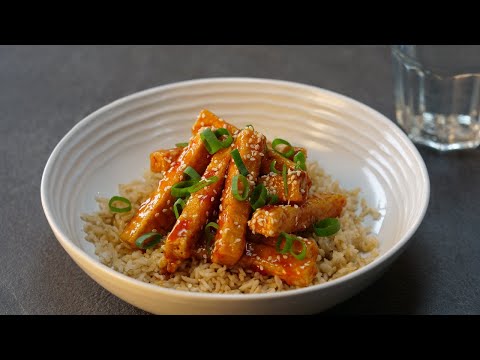 Crispy Chilli Tofu - BOSH! LIVE