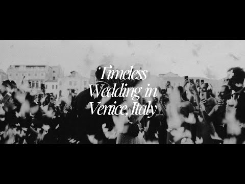 Dilan & Tommy's Emotionally Romantic Wedding in Venice, Italy