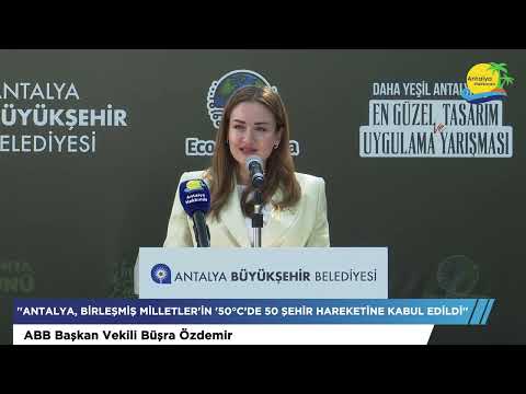 Antalya için yeşil ve dijital gelecek! Isı adası eylem planı yolda
