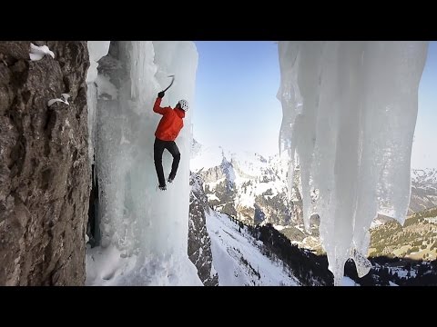 Dani Arnold Ice Climbing | Crack Baby