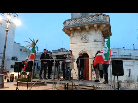 Comizio Forza Italia Ceglie del 18.05.2014 europee per Fitto e Baldassarre