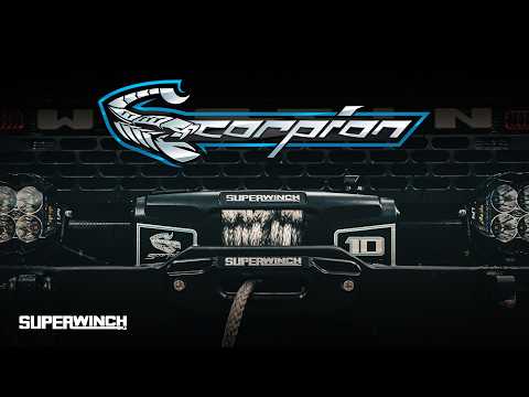 Introducing the All-New Superwinch Scorpion 10SR Winch