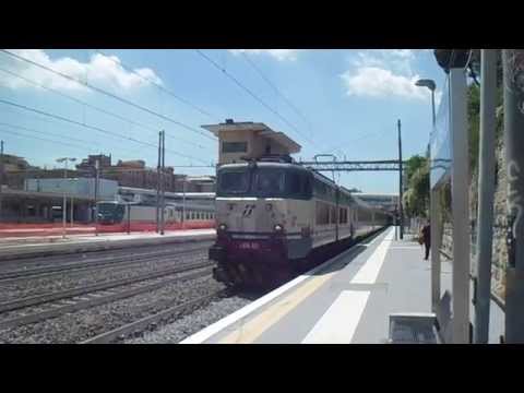E656.024 sull' IC 505 "Tirreno" Ventimiglia - Roma Termini, in partenza da Roma Ostiense