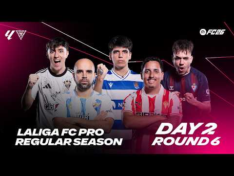 FINALS QUALIFICATION and ELIMINATIONS | LALIGA FC Pro Regular Season - Day 2 Round 6 | Replay