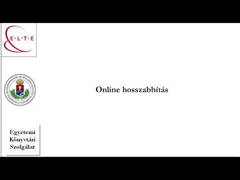 Online hosszabbítás