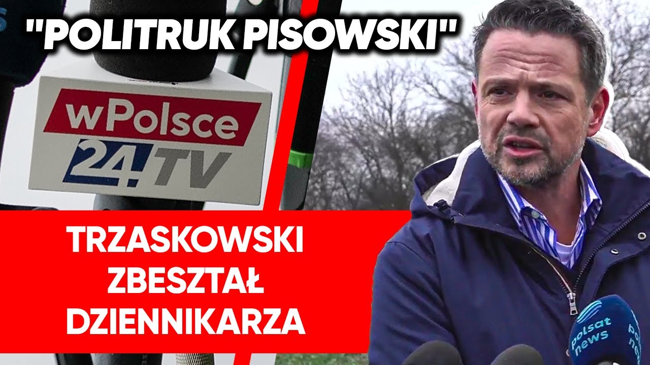 Trzaskowski do dziennikarza: Umrę ze śmiechu, jak pan zadaje pytania