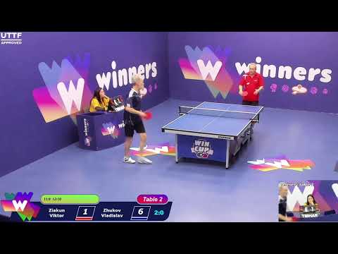 WINners CUP table 2  06.11 Ziakun Viktor - Zhukov Vladislav 21:15