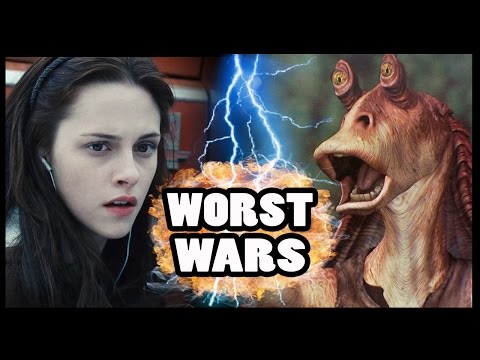 JAR JAR BINKS vs BELLA SWAN - Worst Wars