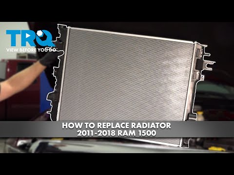 How to Replace Radiator 2011-2018 Ram 1500