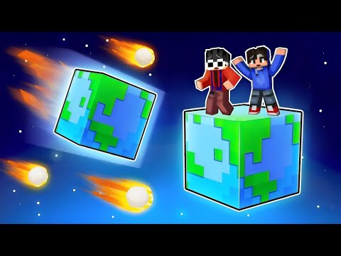 JUNGKurt_ - Minecraft But The EARTH Falls Down To EARTH!