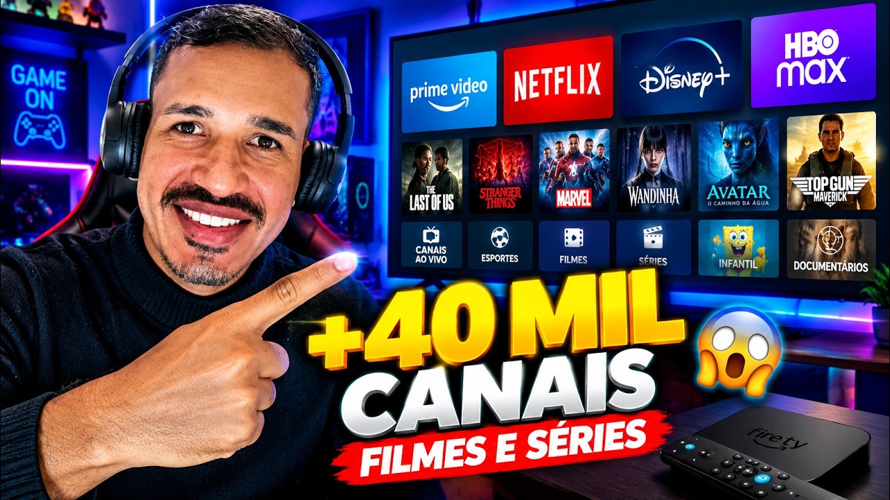 Esse App Tem MAIS DE 40 MIL Filmes, Séries e Canais (e Quase Ninguém Conhece)