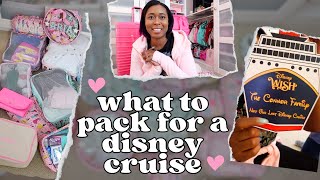 What to Pack for a Disney Cruise | Prep for the Disney Wish