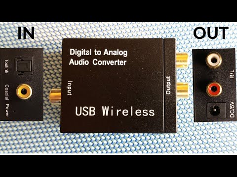 Digital to Analog Audio Converter - Works remarkably well