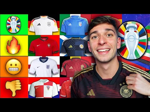 RANKING *EVERY* EURO 2024 HOME KIT