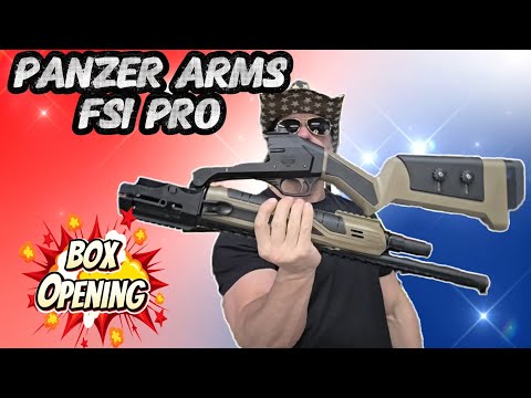 Folding Tactical Shotgun?! Panzer Arms FS1 Pro Unboxing