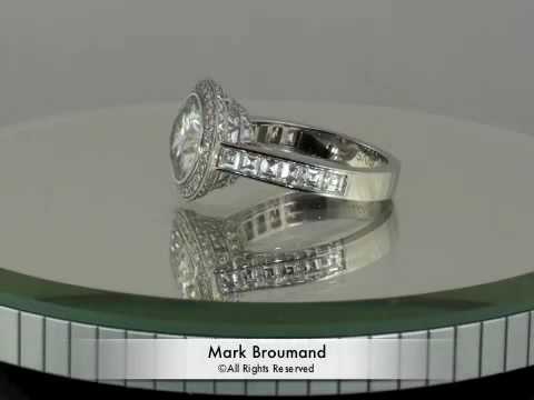 5.72ct Round Brilliant Cut Diamond Engagement Anniversary Ring- Mark Broumand
