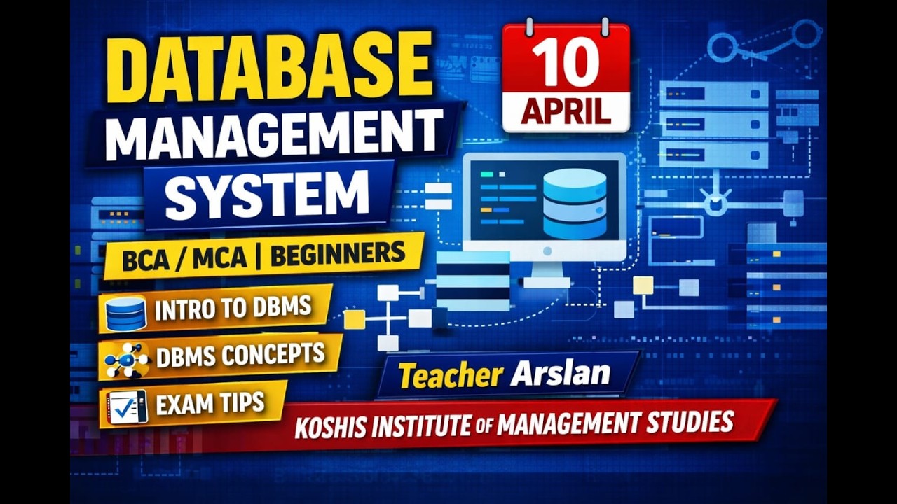 DATABASE MANAGEMENT SYSTEM IN INFORMATION TECHNOLOGY |CHAPTERR 2 FYBCA| 8 april 2025 BY ARSLAN
