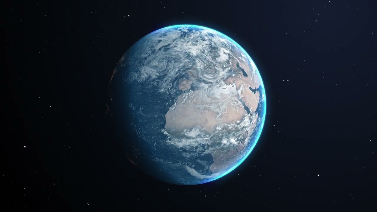 19 Free Earth Animation 4K Videos incuding blender file