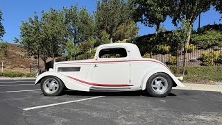 1933 Ford Coupe FOR SALE 951.348.5794 SoCal Steel Body