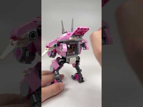 LEGO Overwatch D.Va & Reinhardt Quick Review
