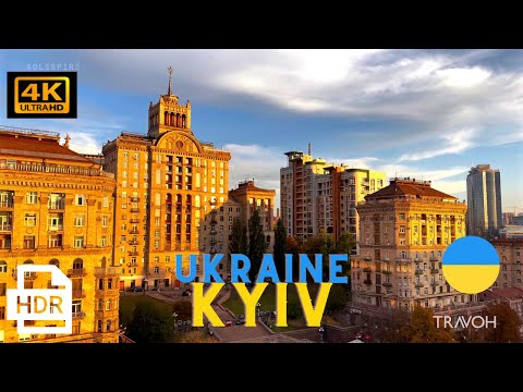 Kyiv, Ukraine 🇺🇦 Walking Tour | 2021 Memories | 4K HDR Travel Ambience