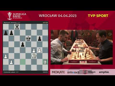 Armagedon: IM Łukasz Licznerski - GM Radosław Wojtaszek