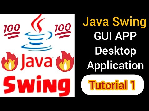 Java Swing Introduction Tutorial 1