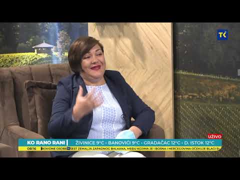 JUTARNJI PROGRAM RTVTK: VESNA BRATOVČIĆ, AMELA GOLETIĆ I HARIS MEHMEDOVIĆ 11 05 2021