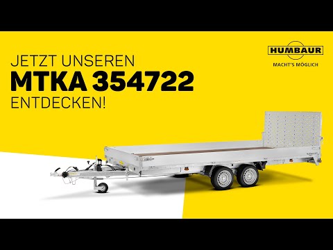 Jetzt unseren MTK Allcomfort entdecken! | Humbaur Produktvideo