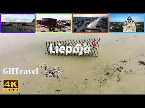 The best aerial views of Liepāja (Latvia) in 4K!