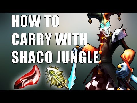 CARRY WITH JUNGLE SHACO IN RANKED SEASON 8! *no commentary* | League of Legends
