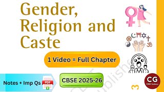 Gender, Religion, and Caste Class 10: NCERT One-Shot Explained