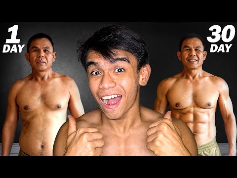 I Transformed my DAD's Body for 30 Days - WINS ₱100,000