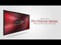 ✅ Elite ProAV® Pro Frame Series Aluminum Fixed Frame Projection Screen
