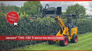 Krovinorez Jansen THS-180 Žací mechanizmus na čelný nakladač, 1,80 m