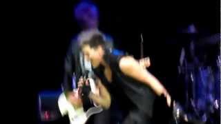 Adam Lambert/Tommy guitar solo Broken English AZ State Fair Oct 17 2012