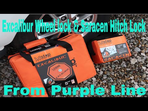 Caravan Security Locks By Purple line